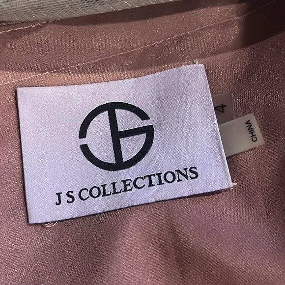 JS Collections Lavender Lace Dress. Size 4. - Picture 9 of 9